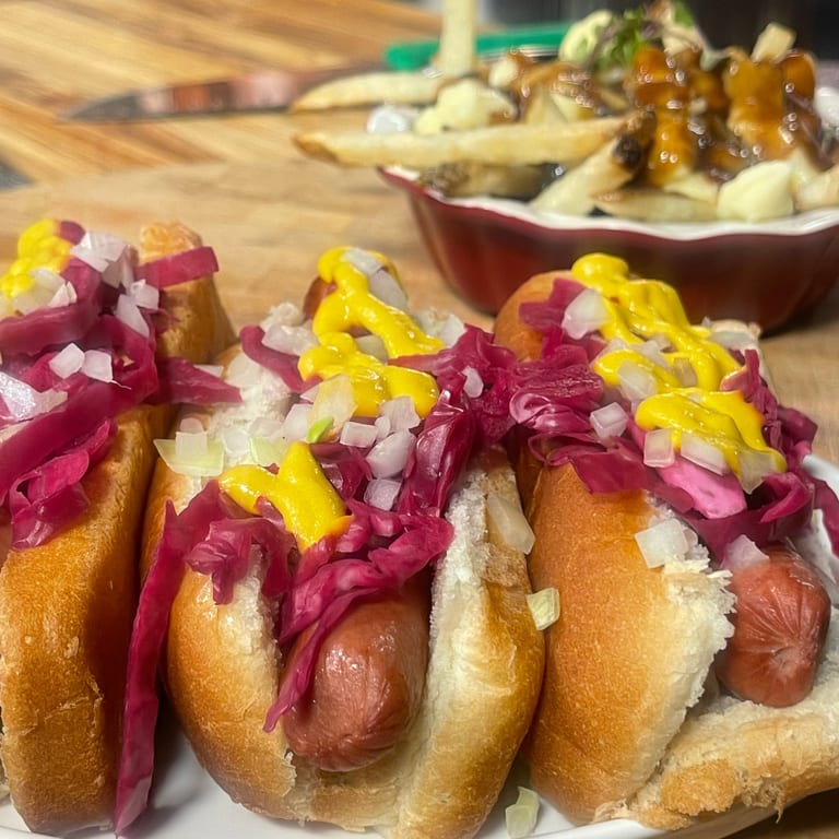 Lunch: Comfort-Food and Vegan Delights