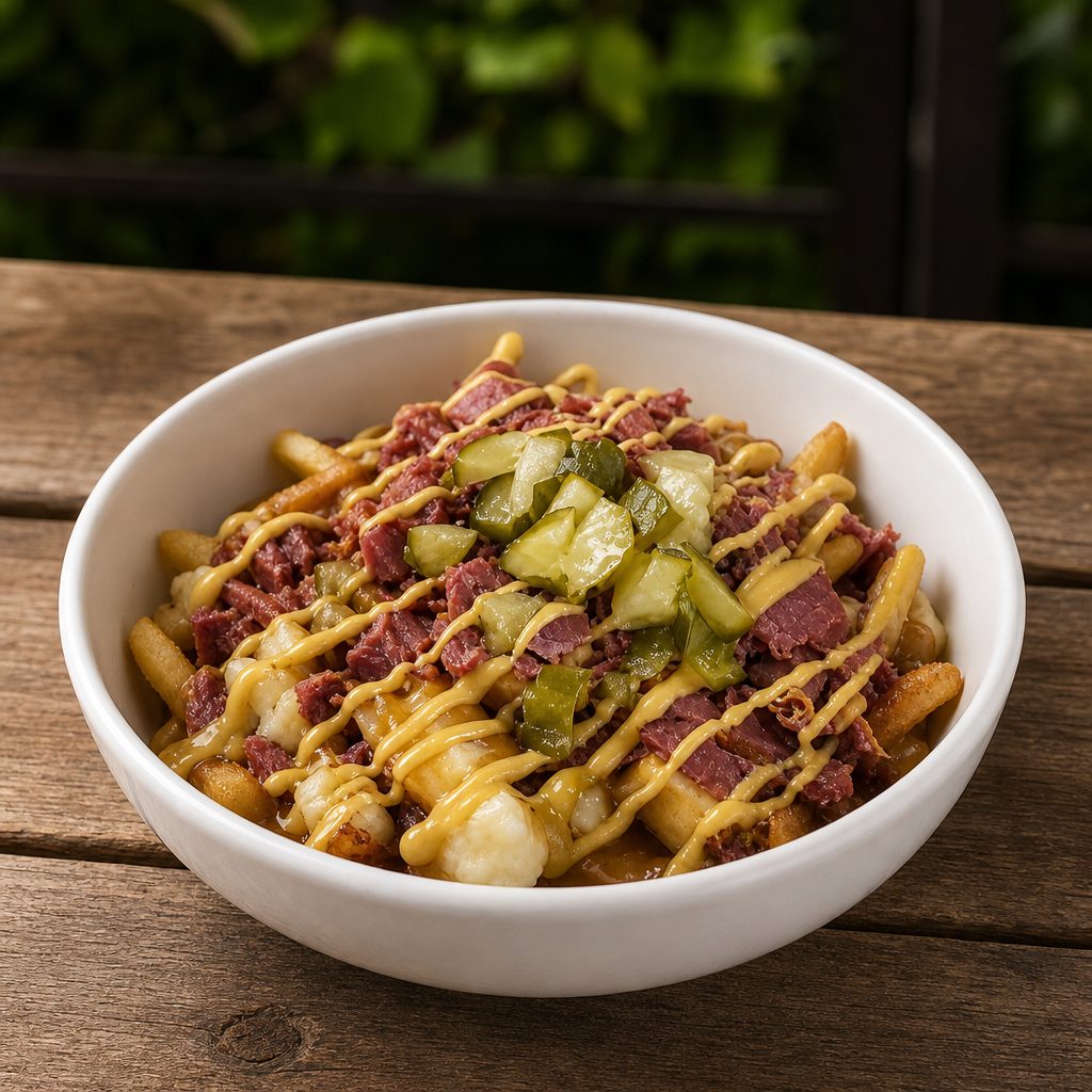 Montreal Smoked Meat Poutine.
